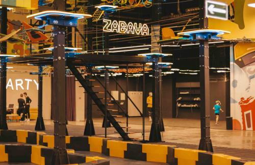 Веревочный парк, виртуальная реальность, игровые автоматы за 20р от "ZABAVA"